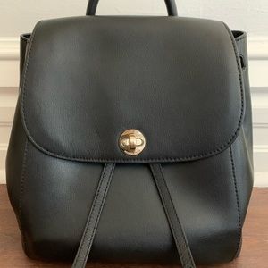 Michael kors black leather Rivington purse